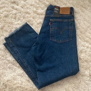 NWT wedgie straight Levi’s jeans 29X26